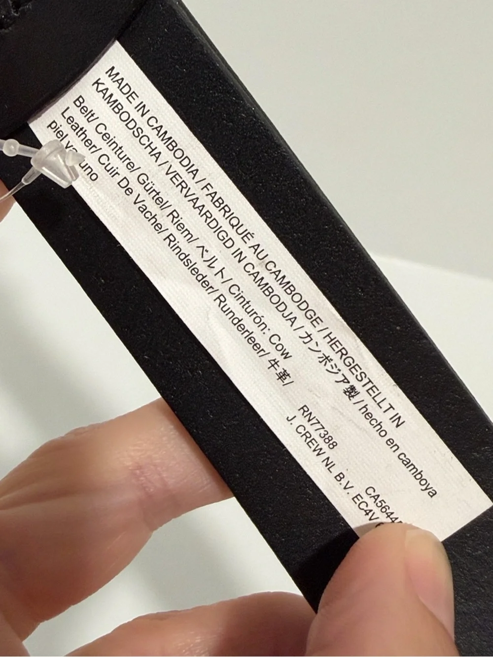 NEW J. Crew Western silver buckle belt in black Italian leather CR829 Medium
